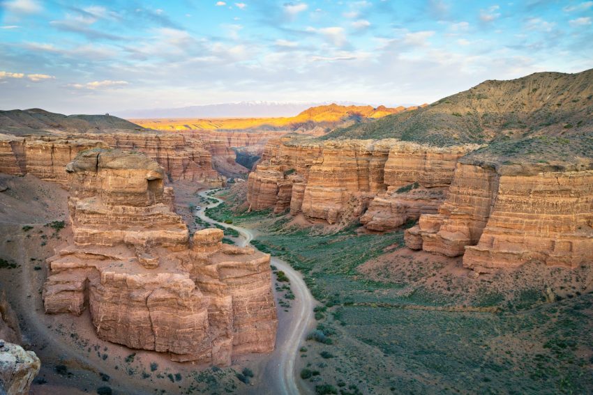 Charyn Canyon in Kazachstan